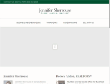 Tablet Screenshot of jennifersherrouse.com